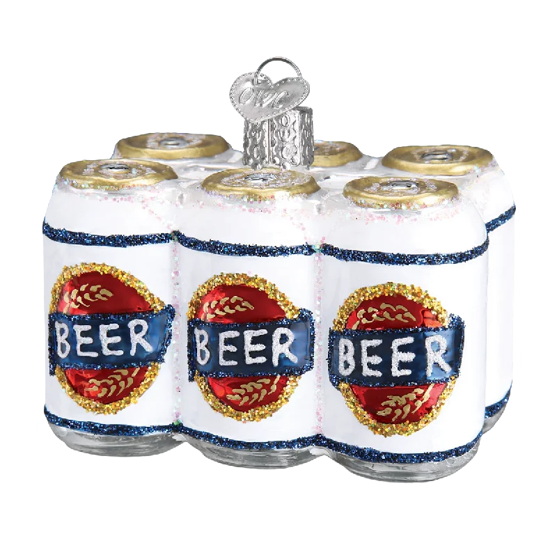 Six Pack of Beer Ornament - Old World Christmas