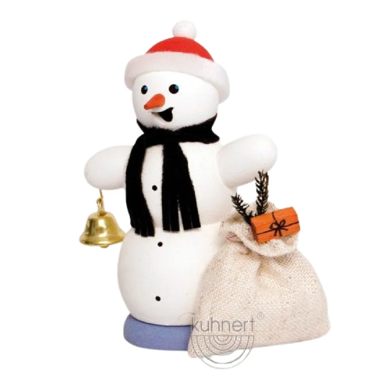 Snowman with gifts Incense Smoker by Kuhnert GmbH