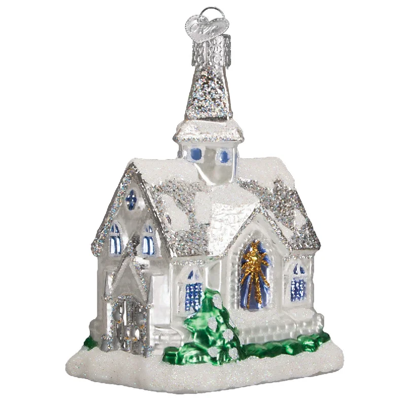 Sparkling Cathedral Ornament - Old World Christmas