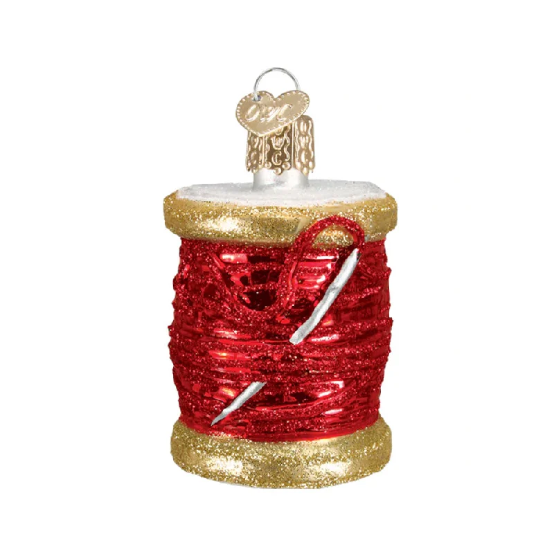 Spool of Thread Ornament - Old World Christmas