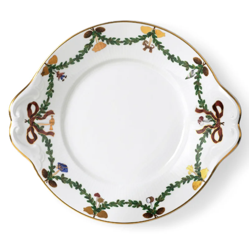 Star Fluted Christmas Dish 27CM