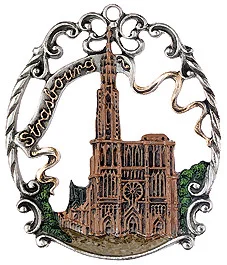 Strasbourg Pewter Ornament by Kuehn Pewter