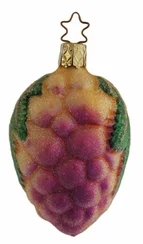 Sugar Harvest Grape Ornament by Inge Glas of Germany