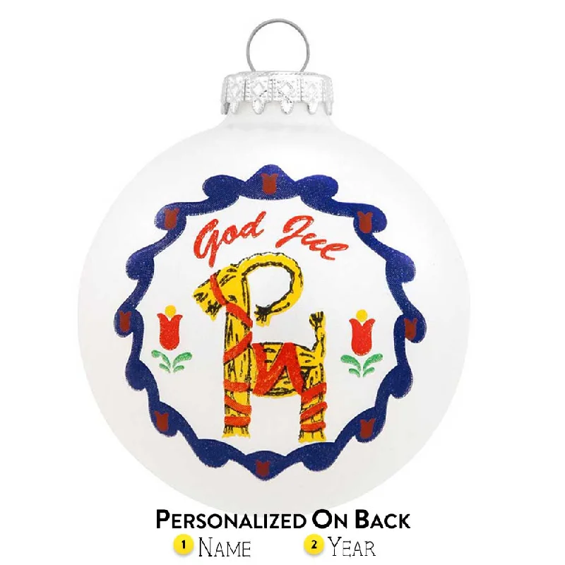 Personalized Sweden Customs Ornament