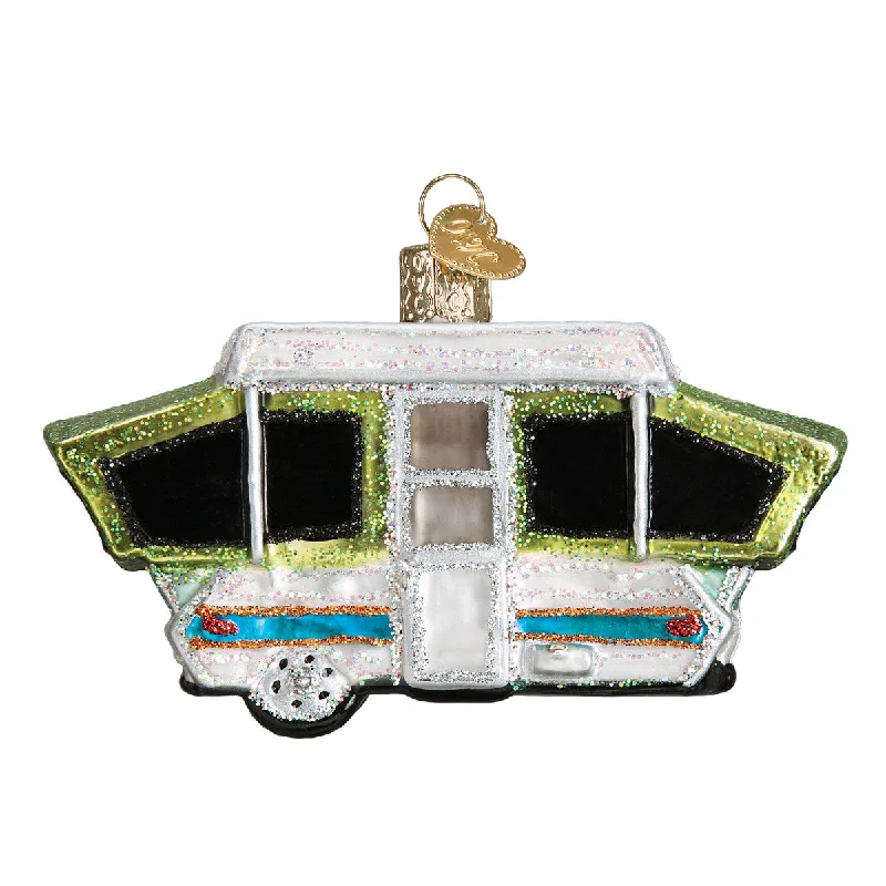 Tent Camper Ornament - Old World Christmas