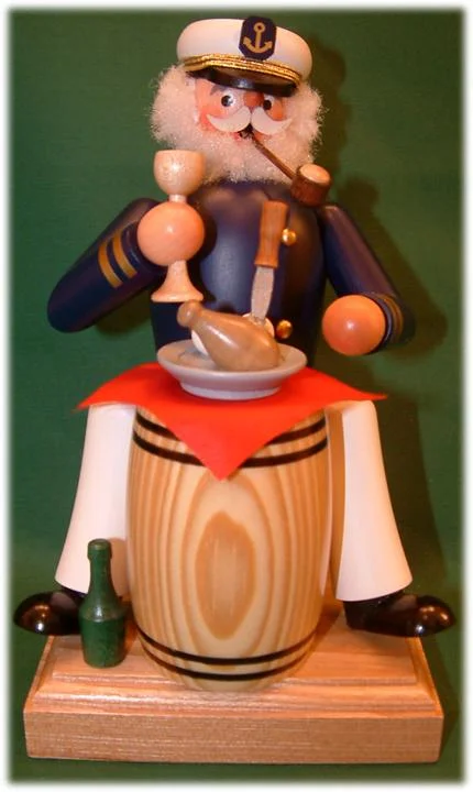 The Feasting Captain, Incense Smoker by Eva Beyer