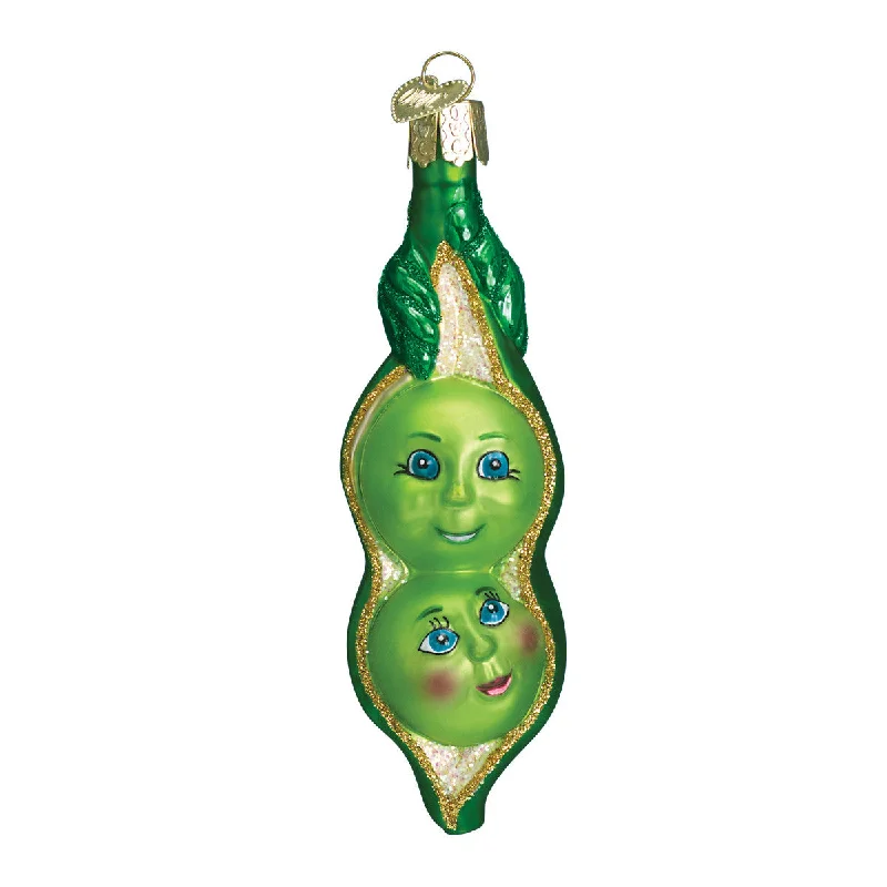 Two Peas In A Pod Ornament - Old World Christmas