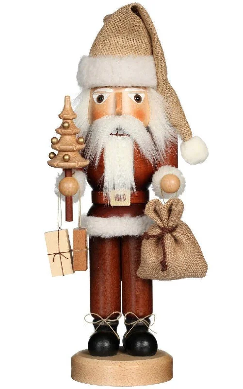 Ulbricht-Seiffener Santa with Tree and Presents German Nutcracker Christmas Decoration