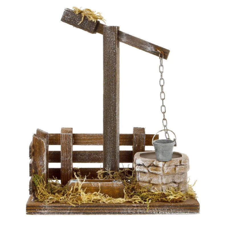 Well with Watering Place, 14-17cm scale by Marolin Manufaktur