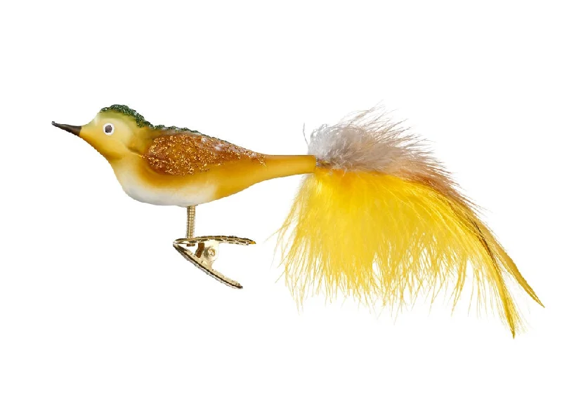 White Eye Bird Ornament by Inge Glas of Germany