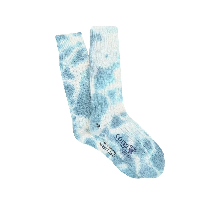 Women's Limited Edition Tie Dye Cashmere & Cotton Socks